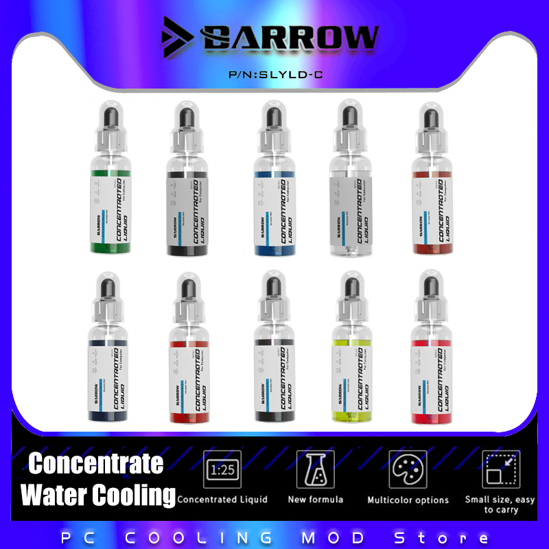 Pc Water Cooling - Barrow Water Coolant Colorful Liquid Deionized