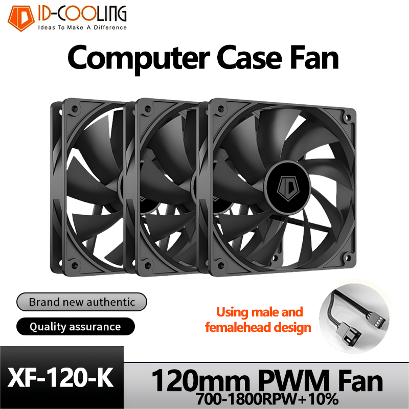Pc Gaming Lounge - ID-COOLING XF-120-K Prosty i Wydajny Wentylator