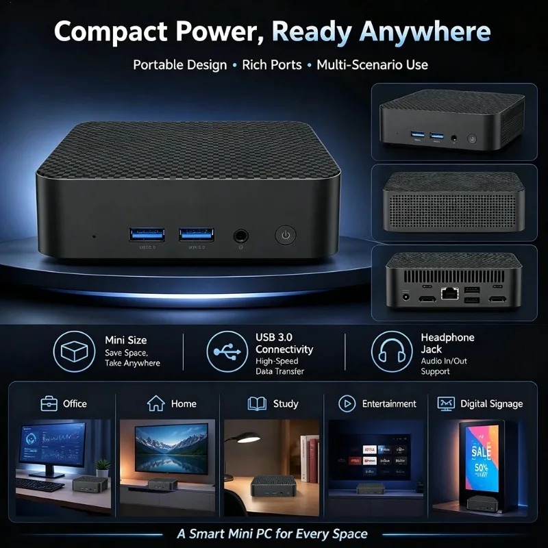 Wysokowydajny Mini PC Intel Co – Pc Gaming Intel recenzja i cena