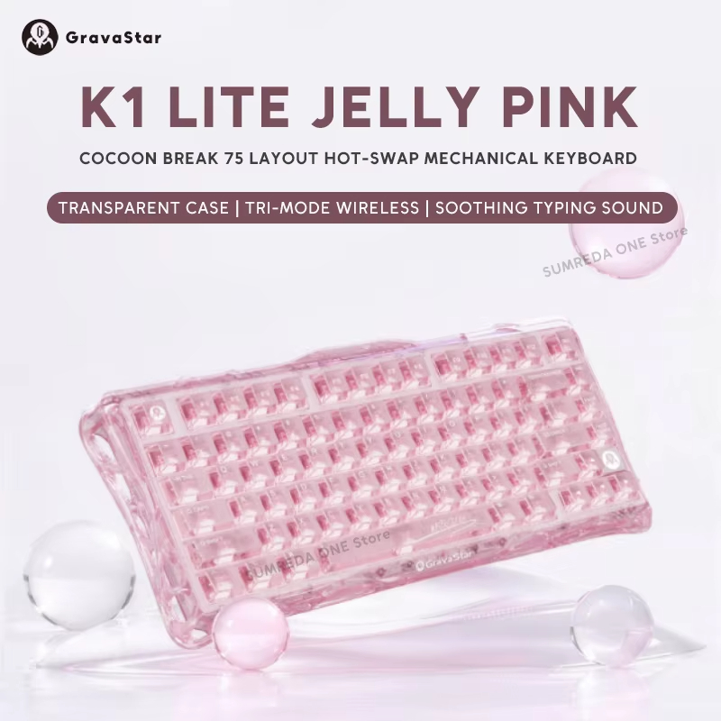 Klawiatura mechaniczna K1 LITE – Pc Gaming Pink recenzja i cena